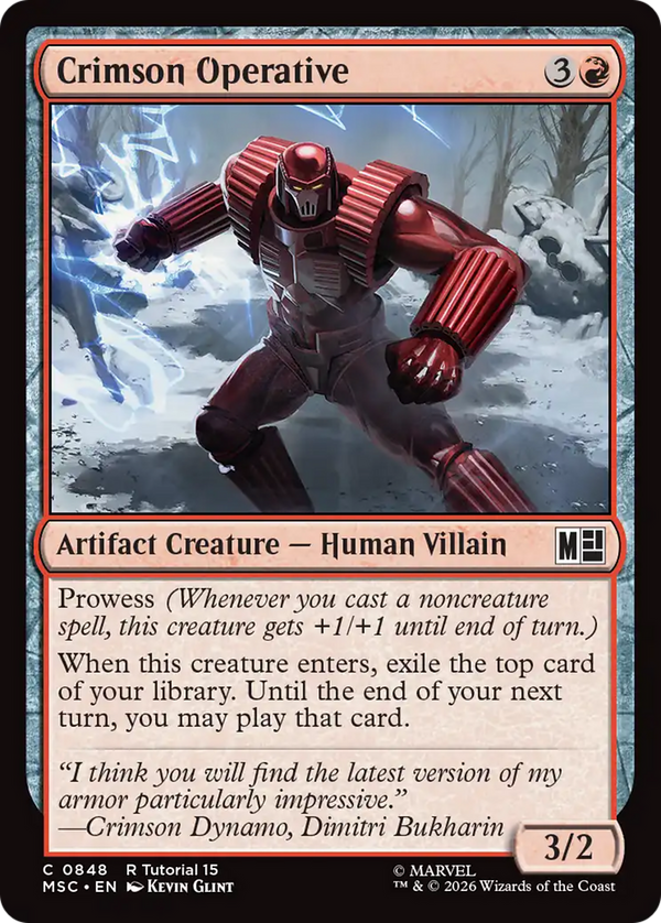 Crimson Operative (MSC)