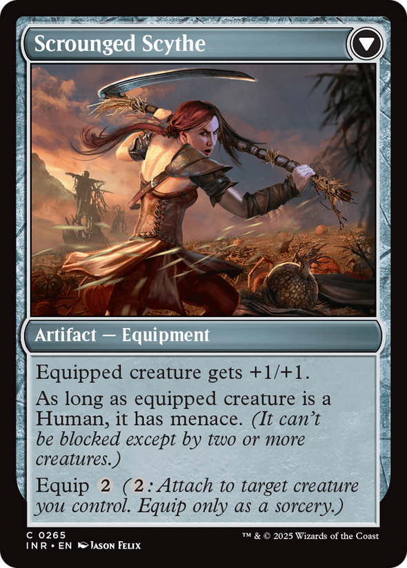 Harvest Hand // Scrounged Scythe (INR)