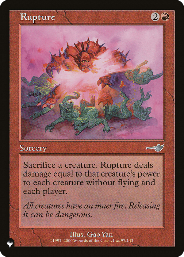 Rupture - NEM Reprint (PLST)