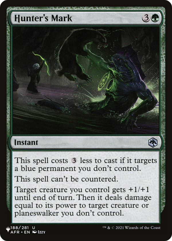 Hunter's Mark - AFR Reprint (PLST)