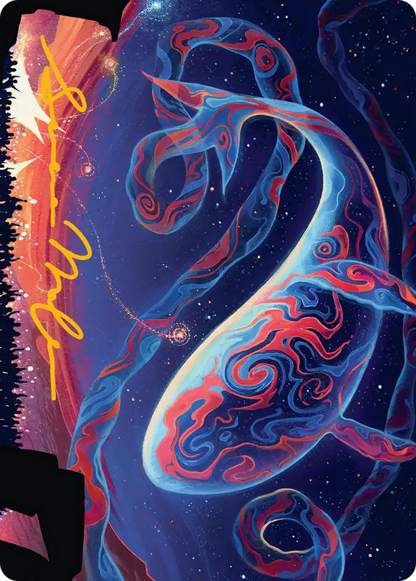 Spectacular Skywhale (ASOS) - Gold Stamped Art Card