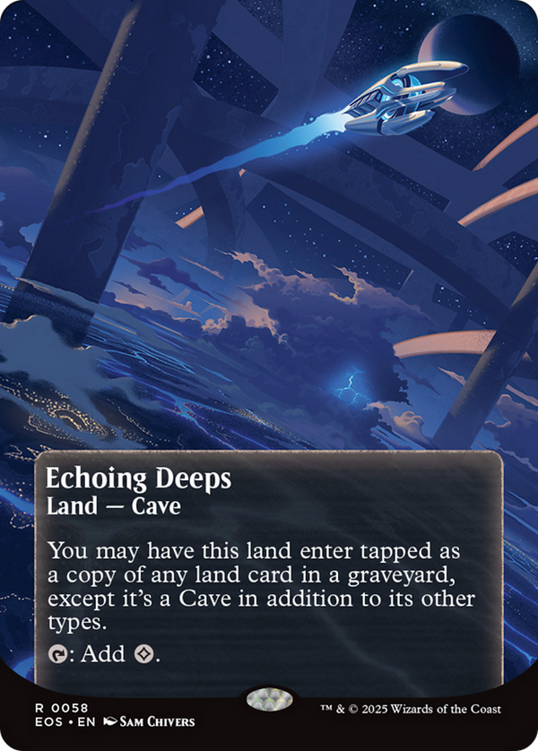 Echoing Deeps - Borderless Poster (EOS)