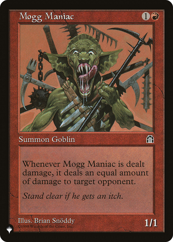 Mogg Maniac - STH Reprint (PLST)
