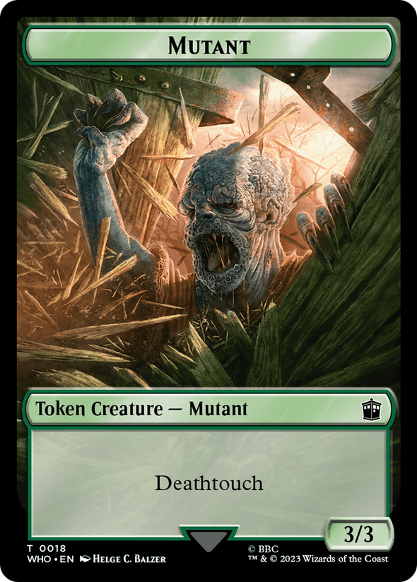 Mutant // Soldier Token (TWHO)