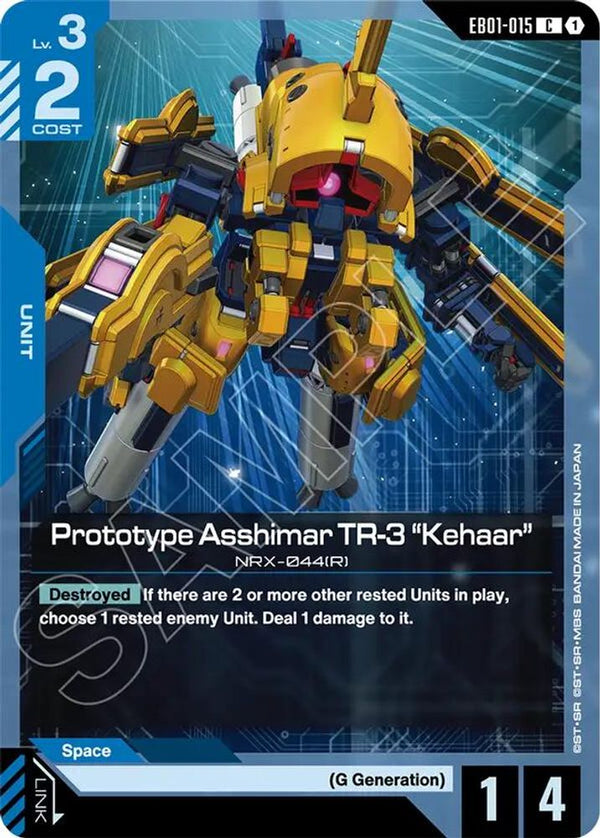Prototype Asshimar TR-3 "Kehaar" - EB01-015 - Common