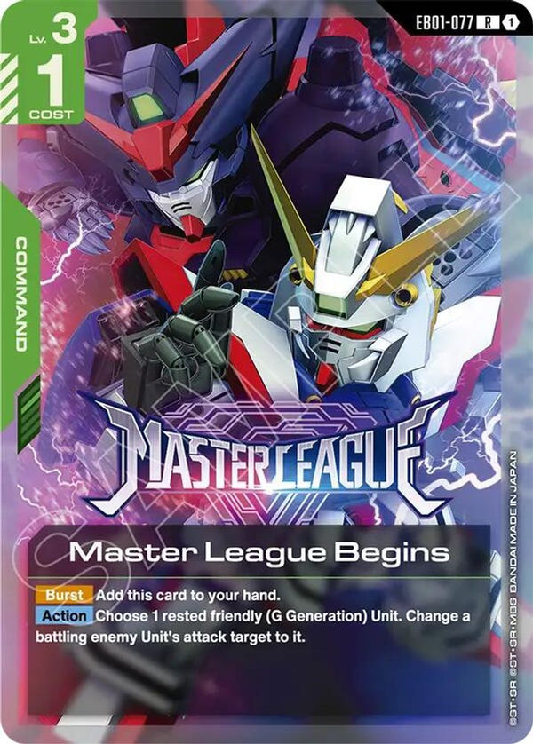 Master League Begins - EB01-077 - Rare