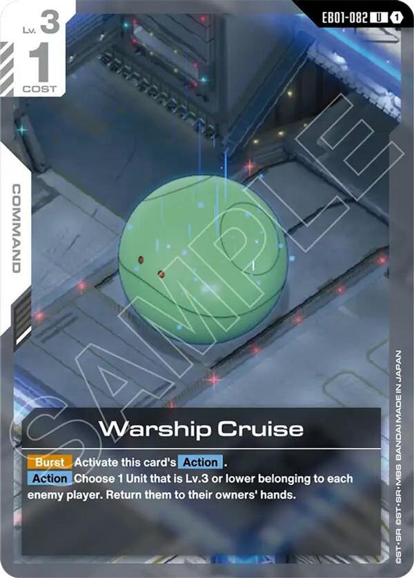 Warship Cruise - EB01-082 - Uncommon