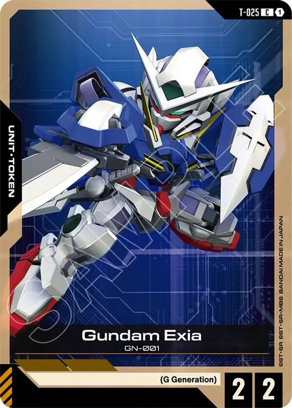 Gundam Exia (T-020) - T-025 - Common