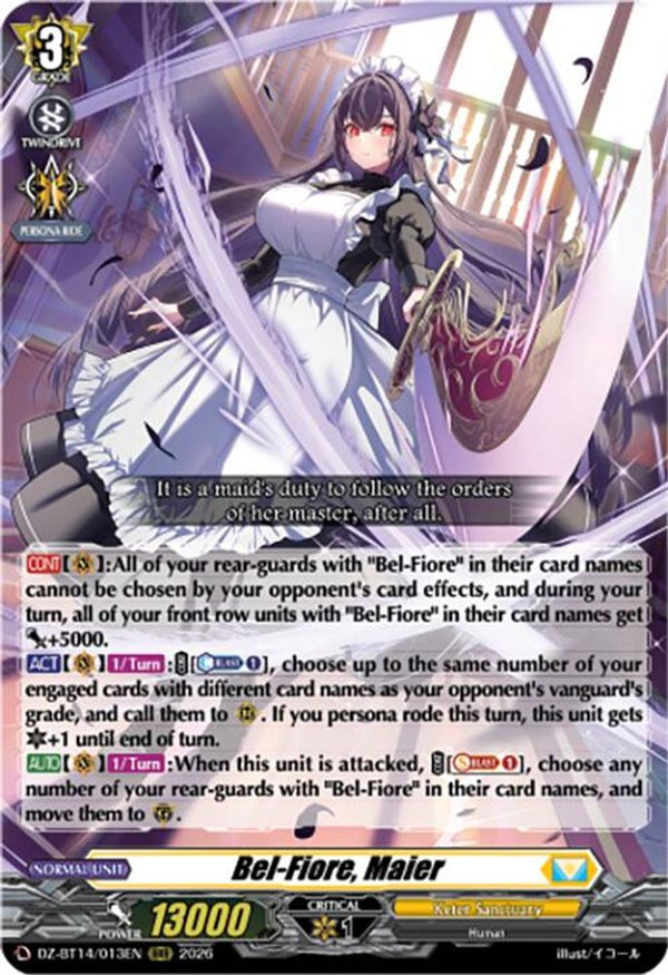 Bel-Fiore, Maier - DZ-BT14/013EN - Triple Rare
