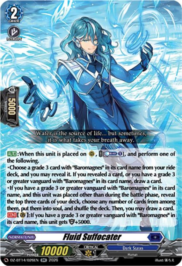 Fluid Suffocater - DZ-BT14/026EN - Double Rare