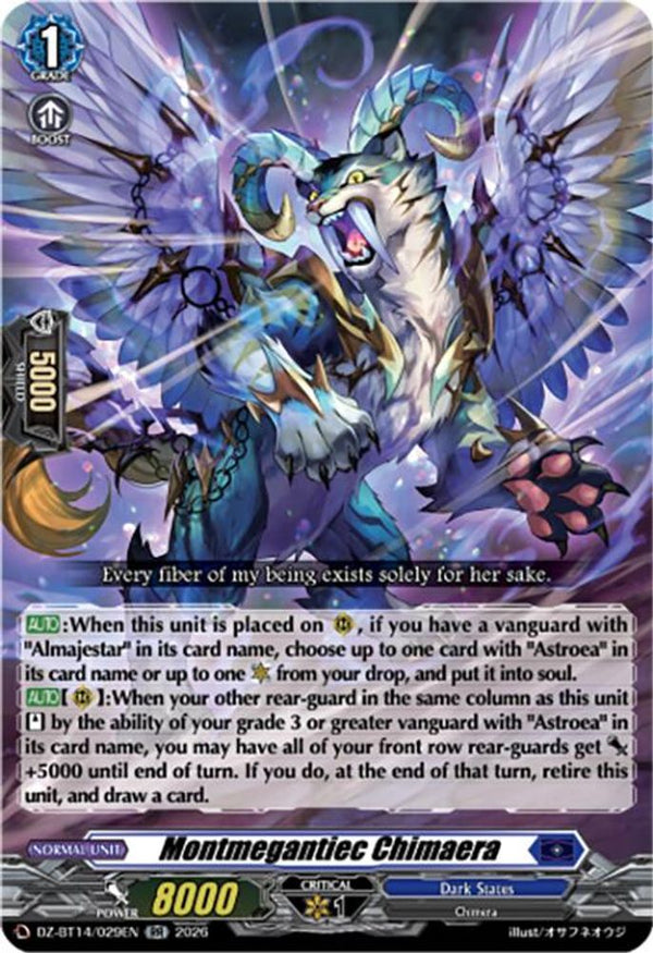 Montmegantiec Chimaera - DZ-BT14/029EN - Double Rare