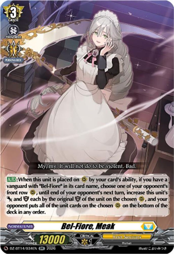 Bel-Fiore, Meak - DZ-BT14/034EN - Double Rare