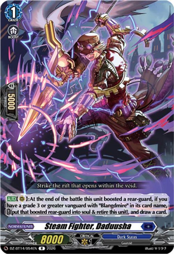 Steam Fighter, Daduusha - DZ-BT14/054EN - Rare