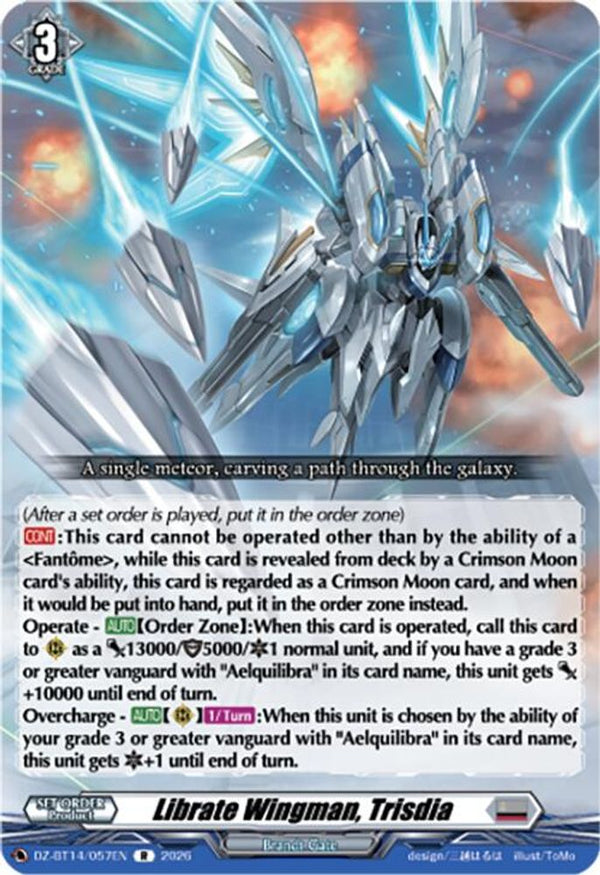 Librate Wingman, Trisdia - DZ-BT14/057EN - Rare