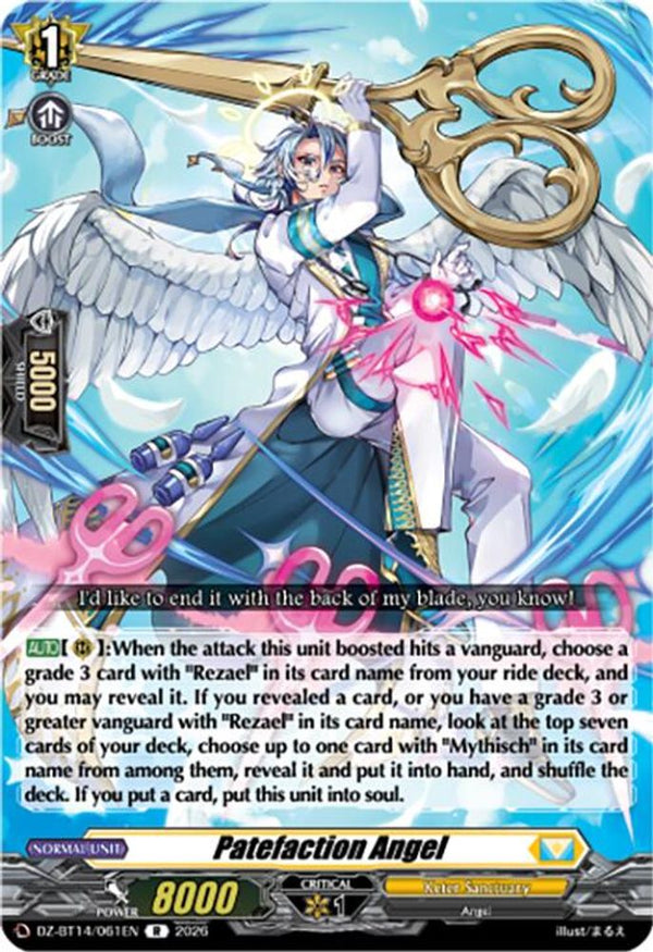 Patefaction Angel - DZ-BT14/061EN - Rare