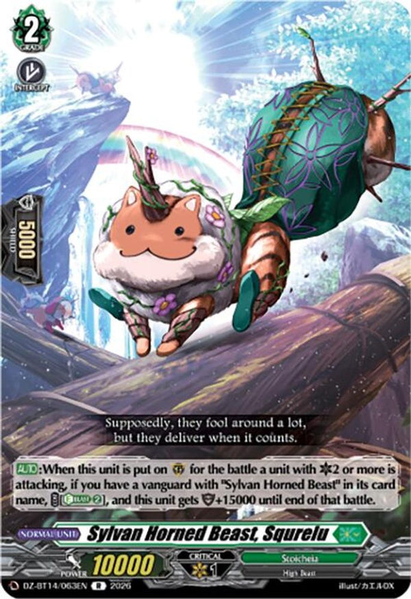 Sylvan Horned Beast, Squrelu - DZ-BT14/063EN - Rare