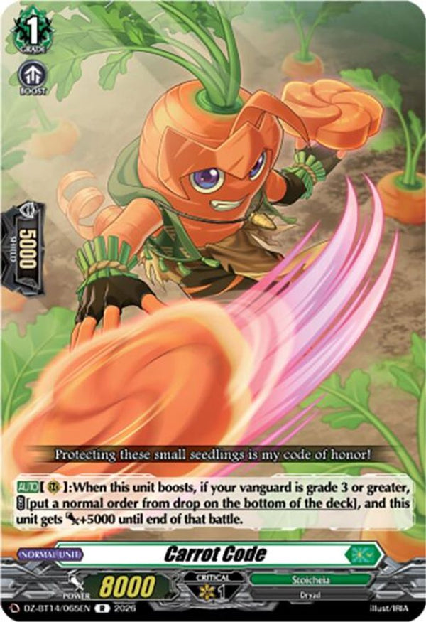 Carrot Code - DZ-BT14/065EN - Rare