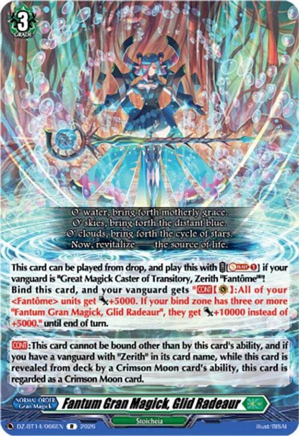 Fantum Gran Magick, Glid Radeaur - DZ-BT14/066EN - Rare