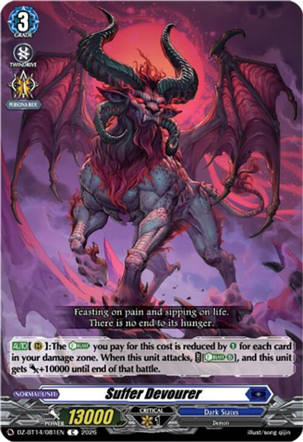 Suffer Devourer - DZ-BT14/081EN - Common