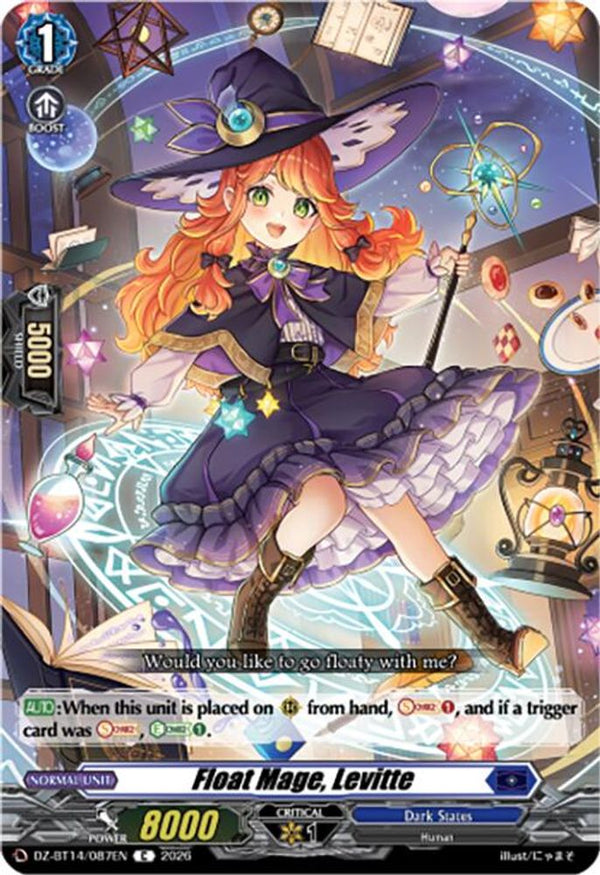 Float Mage, Levitte - DZ-BT14/087EN - Common