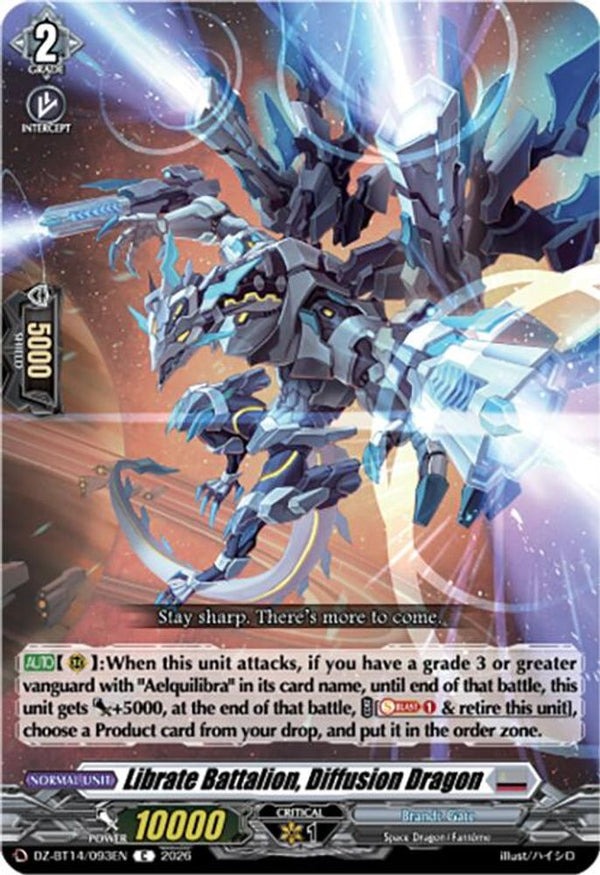 Librate Battalion, Diffusion Dragon - DZ-BT14/093EN - Common