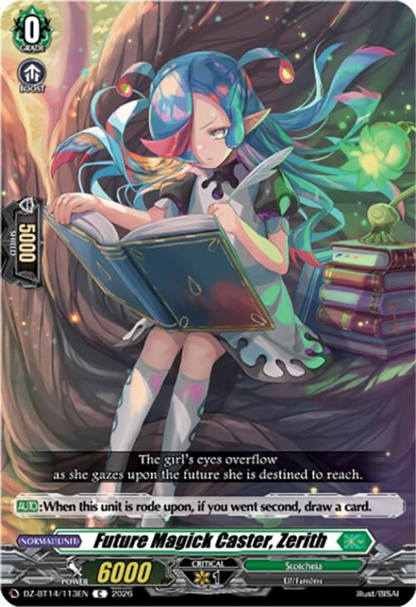 Future Magick Caster, Zerith - DZ-BT14/113EN - Common