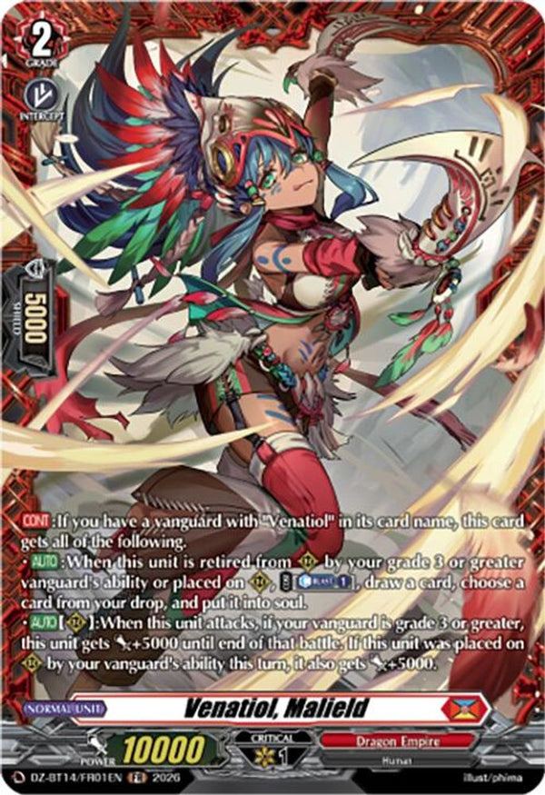 Venatiol, Malield (FR) - DZ-BT14/FR01EN - Frame Rare