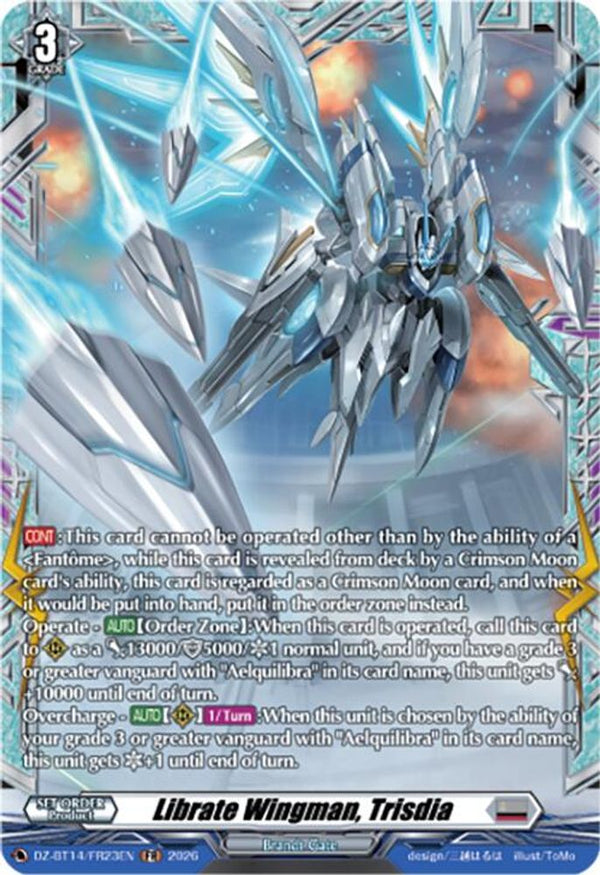 Librate Wingman, Trisdia (FR) - DZ-BT14/FR23EN - Frame Rare