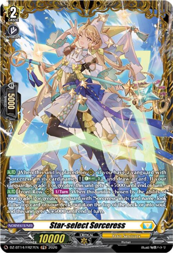 Star-select Sorceress (FR) - DZ-BT14/FR27EN - Frame Rare