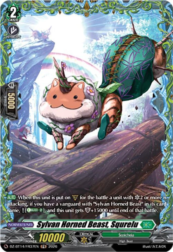 Sylvan Horned Beast, Squrelu (FR) - DZ-BT14/FR37EN - Frame Rare
