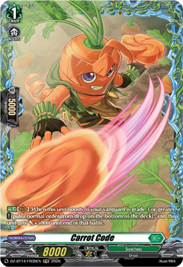 Carrot Code (FR) - DZ-BT14/FR39EN - Frame Rare
