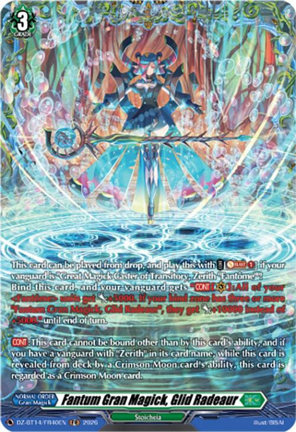 Fantum Gran Magick, Glid Radeaur (FR) - DZ-BT14/FR40EN - Frame Rare