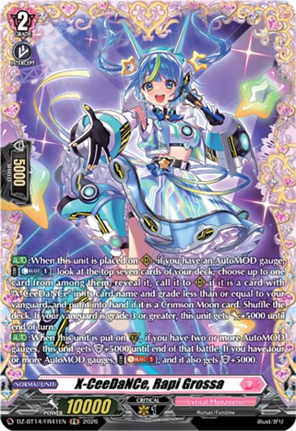 X-CeeDaNCe, Rapi Grossa (FR) - DZ-BT14/FR41EN - Frame Rare