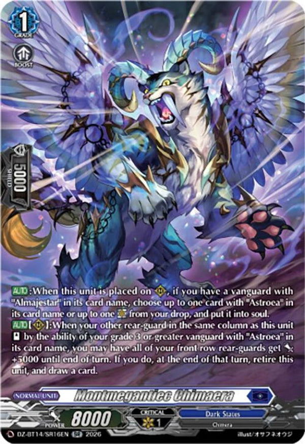 Montmegantiec Chimaera (SR) - DZ-BT14/SR16EN - Silver Rare