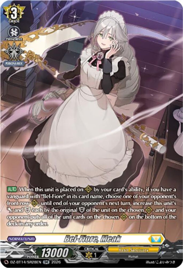 Bel-Fiore, Meak (SR) - DZ-BT14/SR28EN - Silver Rare