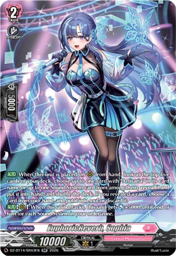 EuphoricReverb, Sophia (SR) - DZ-BT14/SR43EN - Silver Rare