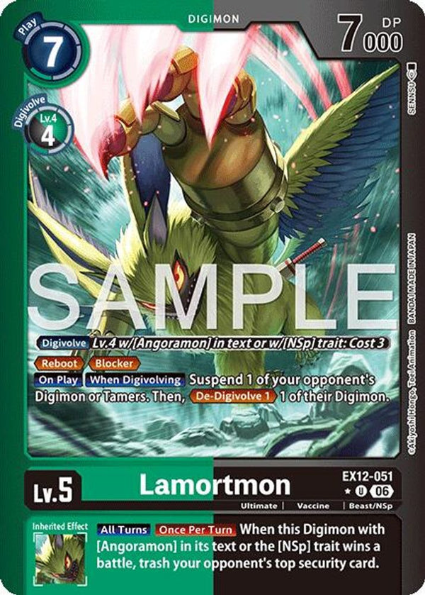 Lamortmon (Limited Foil) - EX12-051 - Uncommon