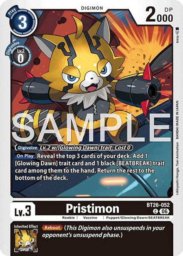 Pristimon - BT26-052 - Common