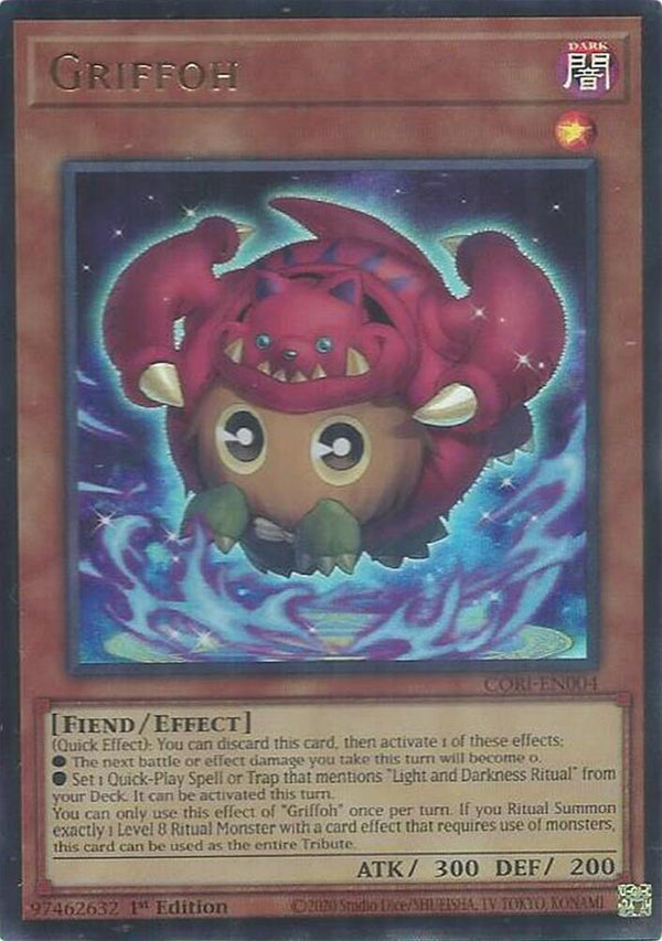 Griffoh - CORI-ENSP1 - Secret Rare - 1st Edition