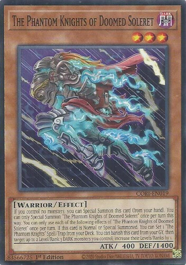 The Phantom Knights of Doomed Soleret - CORI-EN019 - Common - 1st Edition