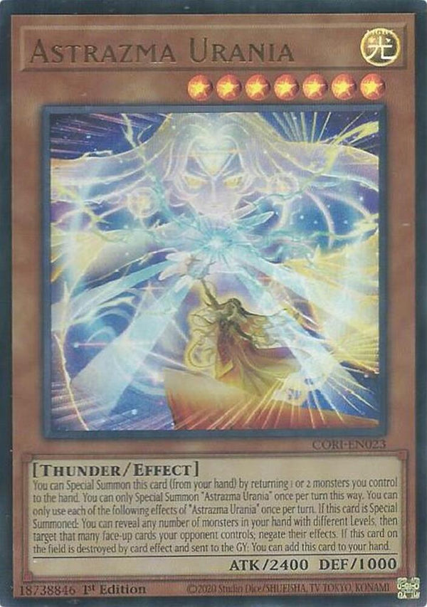 Astrazma Urania - CORI-EN023 - Ultra Rare - 1st Edition
