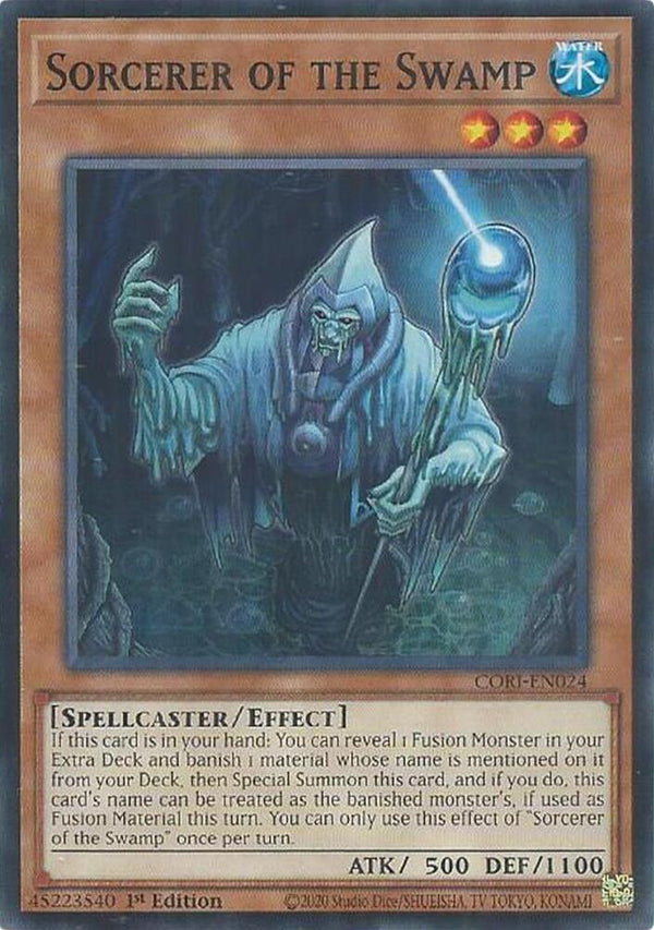 Sorcerer of the Swamp - CORI-EN024 - Common - 1st Edition