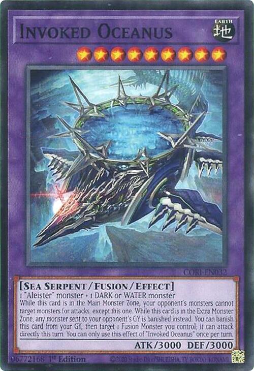 Invoked Oceanus - CORI-EN032 - Common - 1st Edition