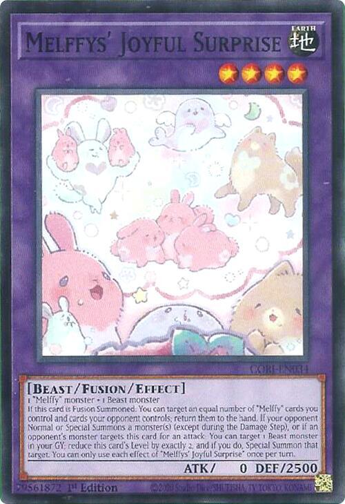 Melffys' Joyful Surprise - CORI-EN034 - Common - 1st Edition