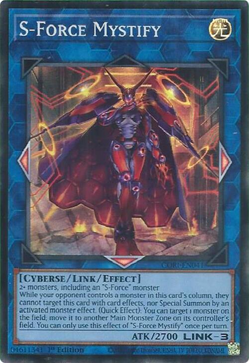 S-Force Mystify - CORI-EN041 - Super Rare - 1st Edition