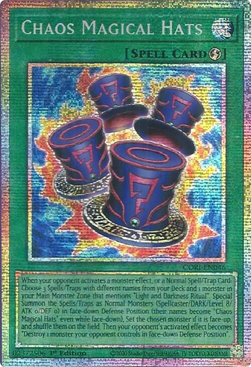 Chaos Magical Hats - CORI-EN046 - Starlight Rare - 1st Edition