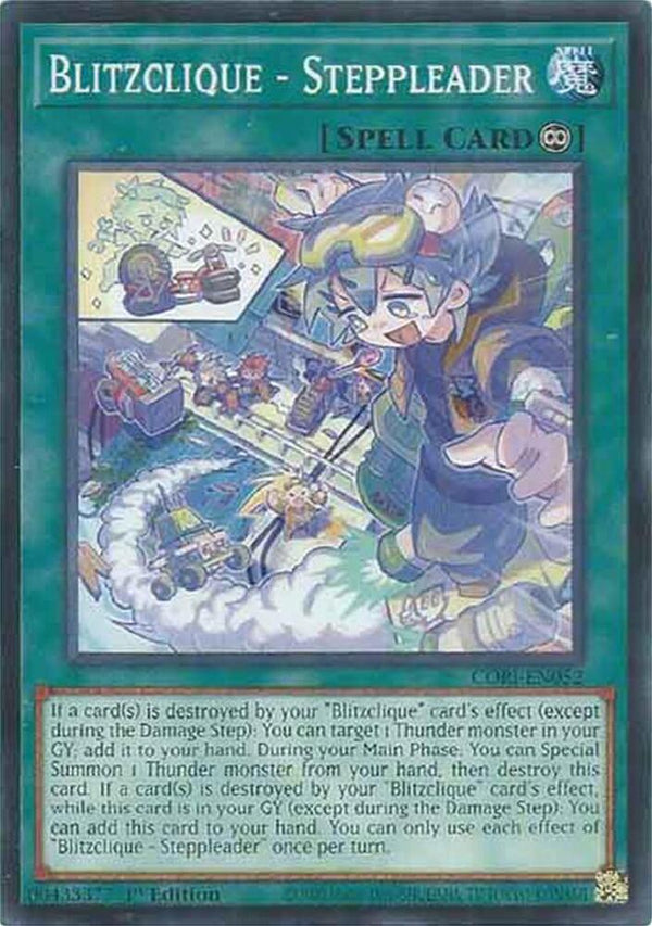 Blitzclique - Steppleader - CORI-EN052 - Common - 1st Edition