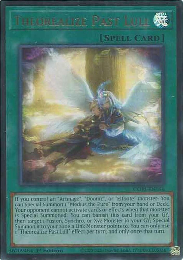 Theorealize Past Lull - CORI-EN056 - Ultra Rare - 1st Edition