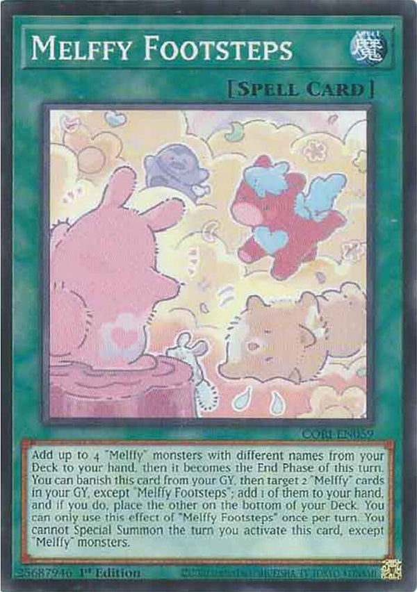 Melffy Footsteps - CORI-EN059 - Common - 1st Edition