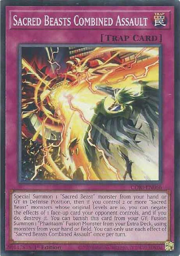 Sacred Beasts Combined Assault - CORI-EN066 - Common - 1st Edition